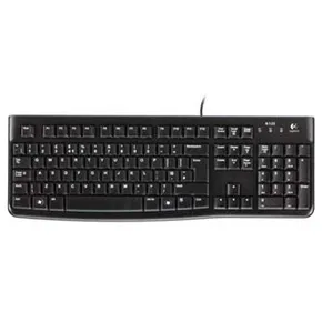 Logitech K120, klávesnica CZ, klasická, 920-002485, 920-002641 typ drôtová (USB), čierna